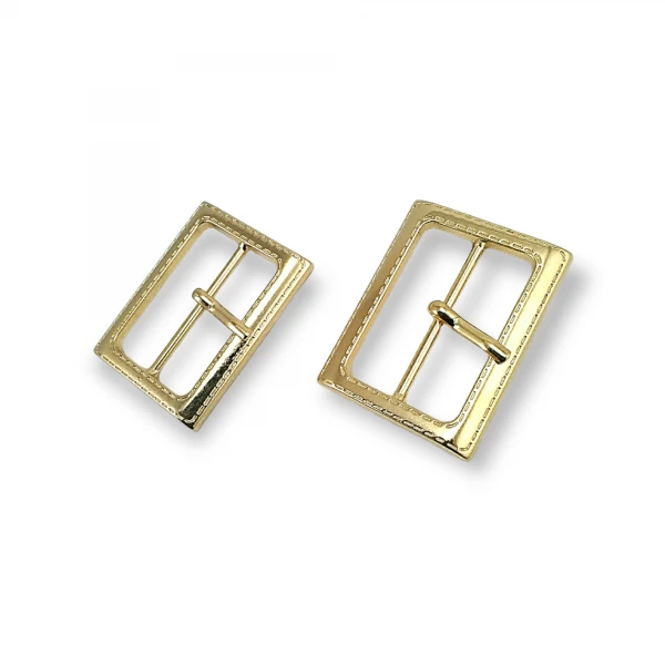 Rectangle Center Bar Buckle 3 cm Belt Buckle E 483 Rectangle Center Bar Buckle 3 cm Belt Buckle E 483