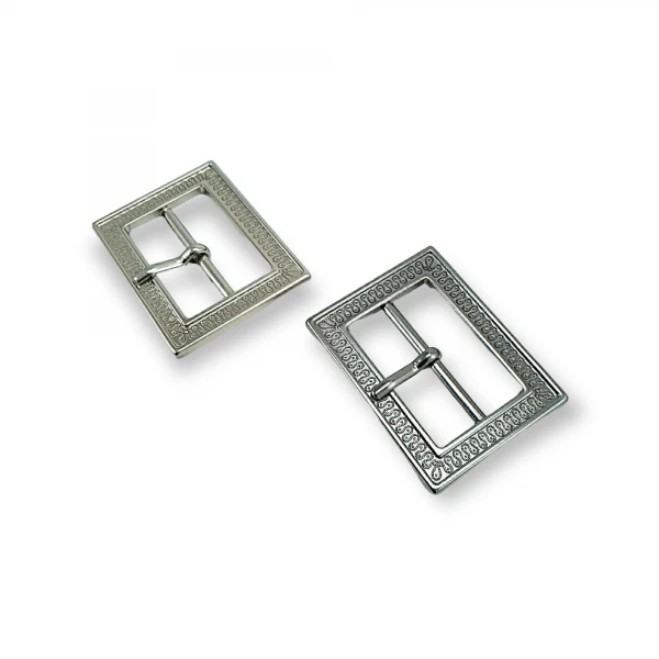 Belt Buckle 30 mm Patterned Rectangular Belt Buckle E 810 Belt Buckle 30 mm Patterned Rectangular Belt Buckle E 810