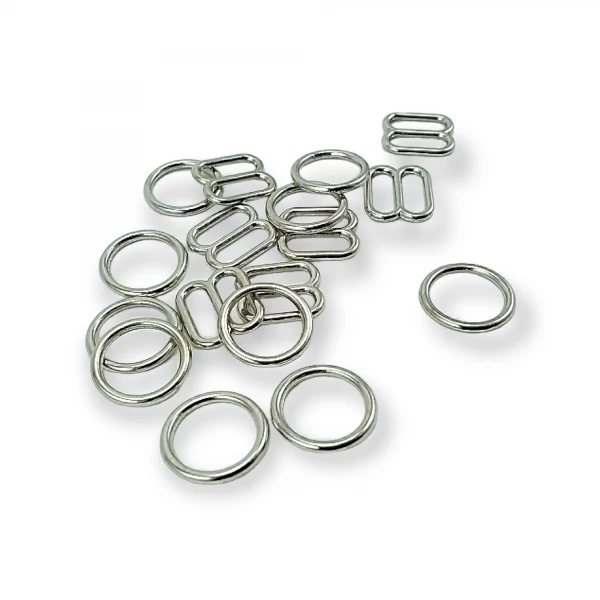 Sütyen Halkası ve Askısı Ayar Tokası  10 mm E 981