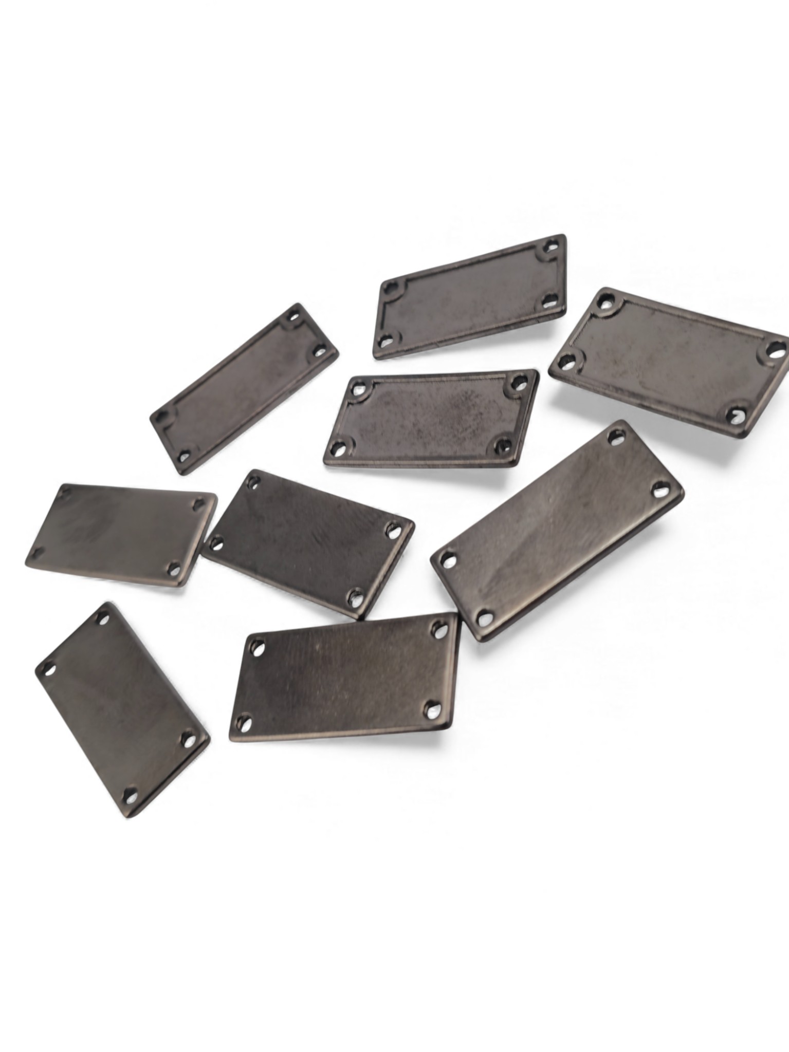4 Hole Metal Plate – Label Connection Plate 22 mm x 11 mm