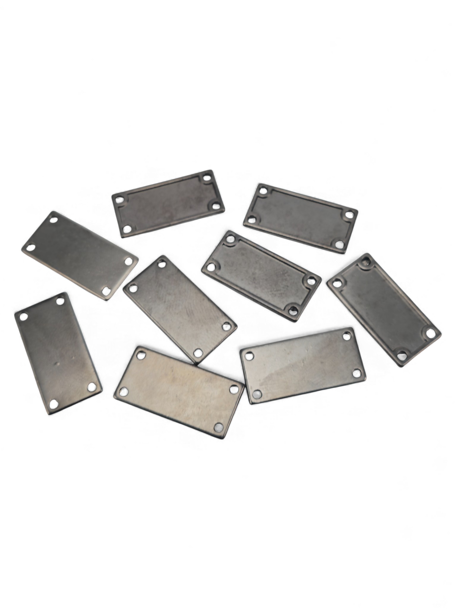4 Hole Metal Plate – Label Connection Plate 22 mm x 11 mm