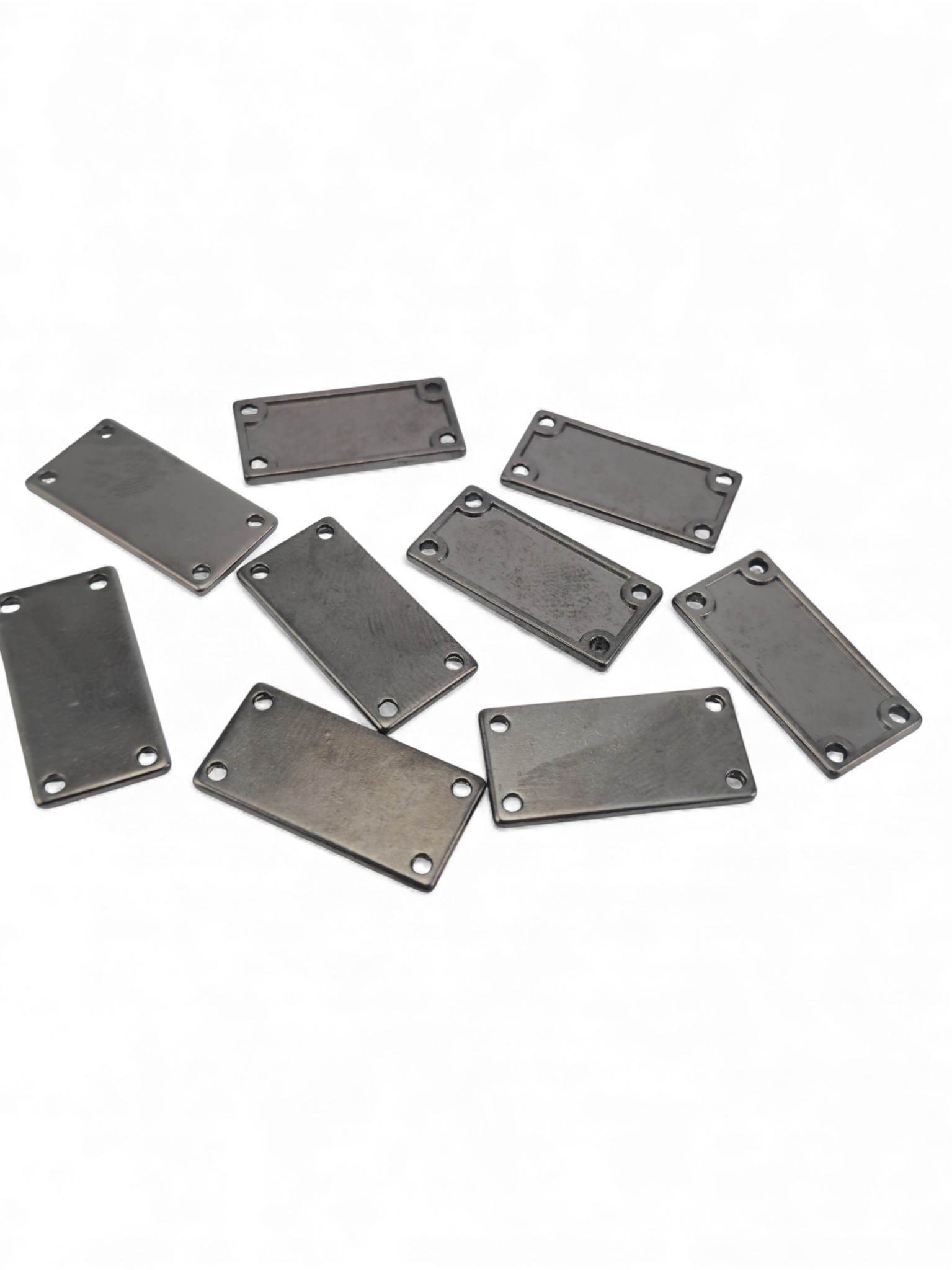 4 Hole Metal Plate – Label Connection Plate 22 mm x 11 mm