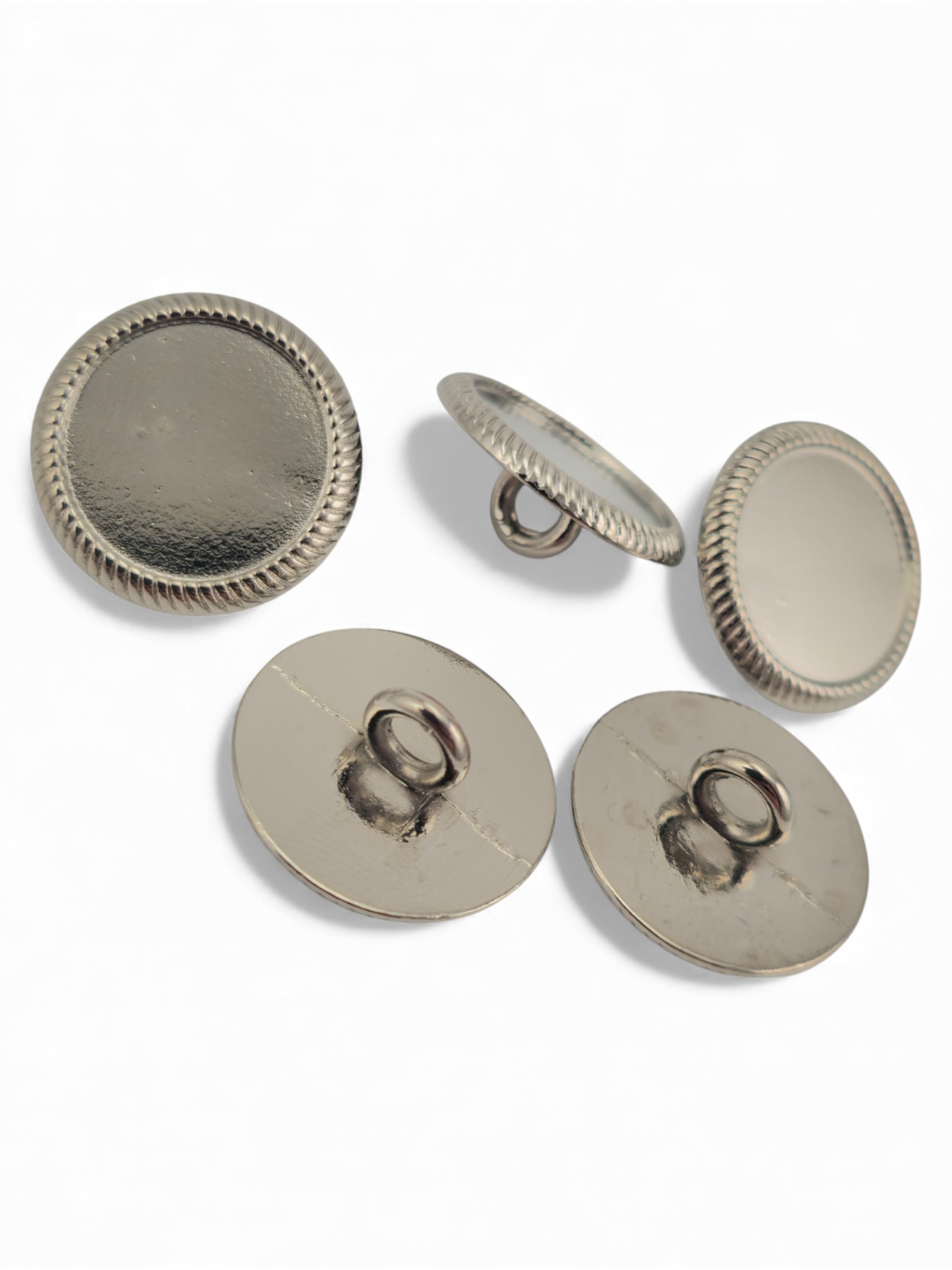 Standing button serrated edge Jacket Button 17.5 mm - 26 men Standing button serrated edge Jacket Button 17.5 mm - 26 men