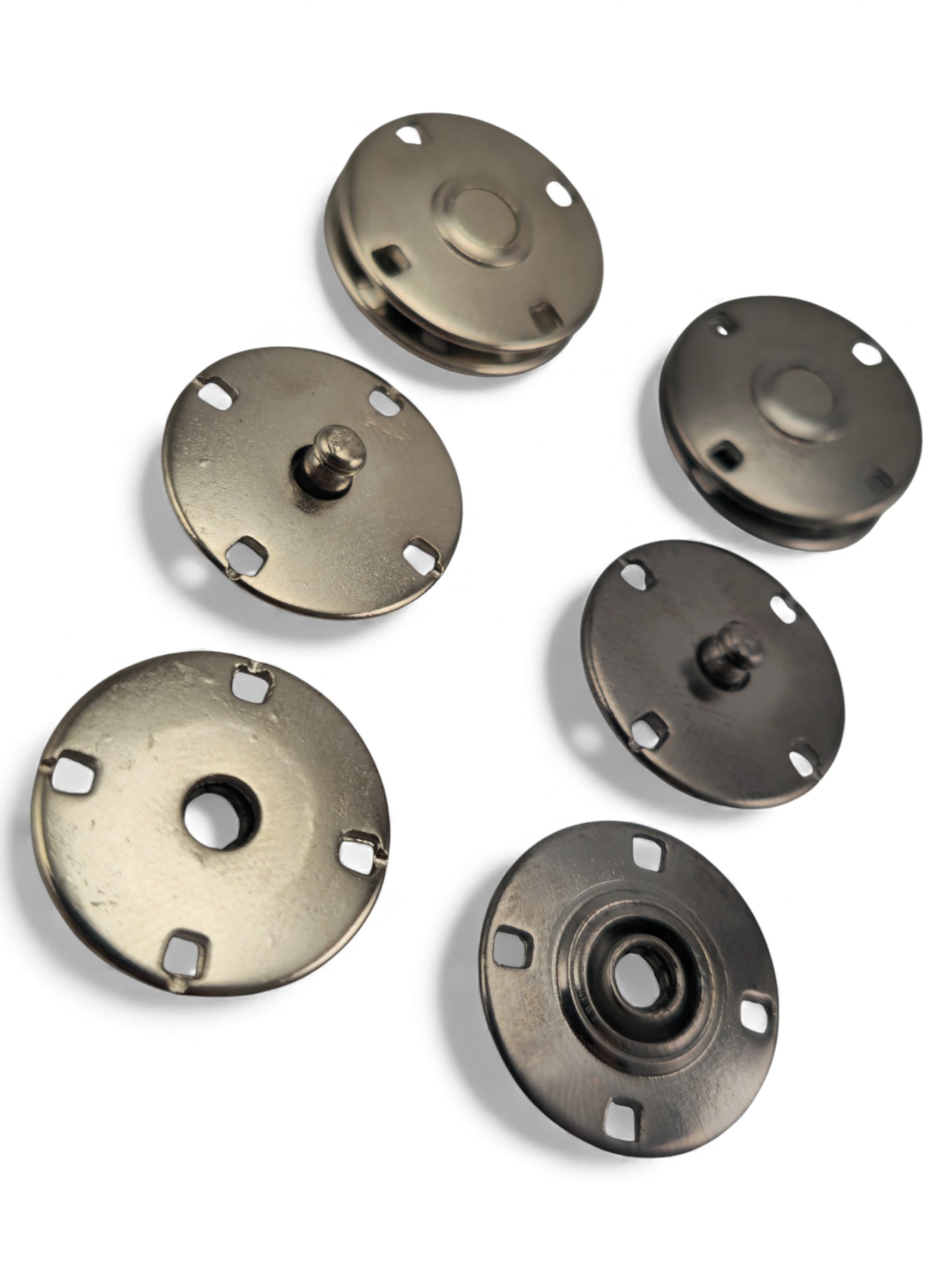 4 Prong Snap Fastener with Cover – Sewn Snap Fastener 4 Prong Snap Fastener with Cover – Sewn Snap Fastener