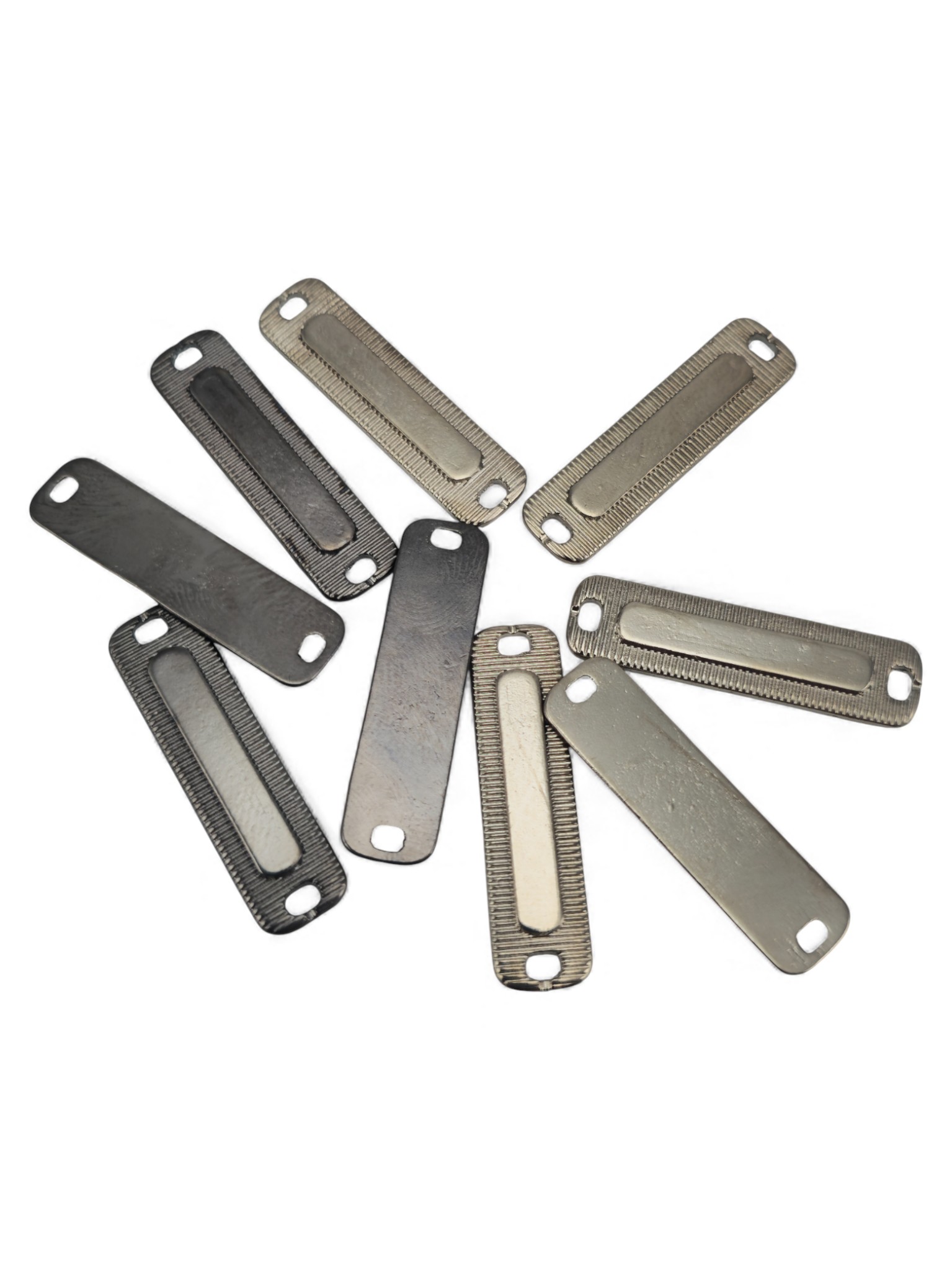 Serrated Metal Plate 29.6 mm x 7.7 mm