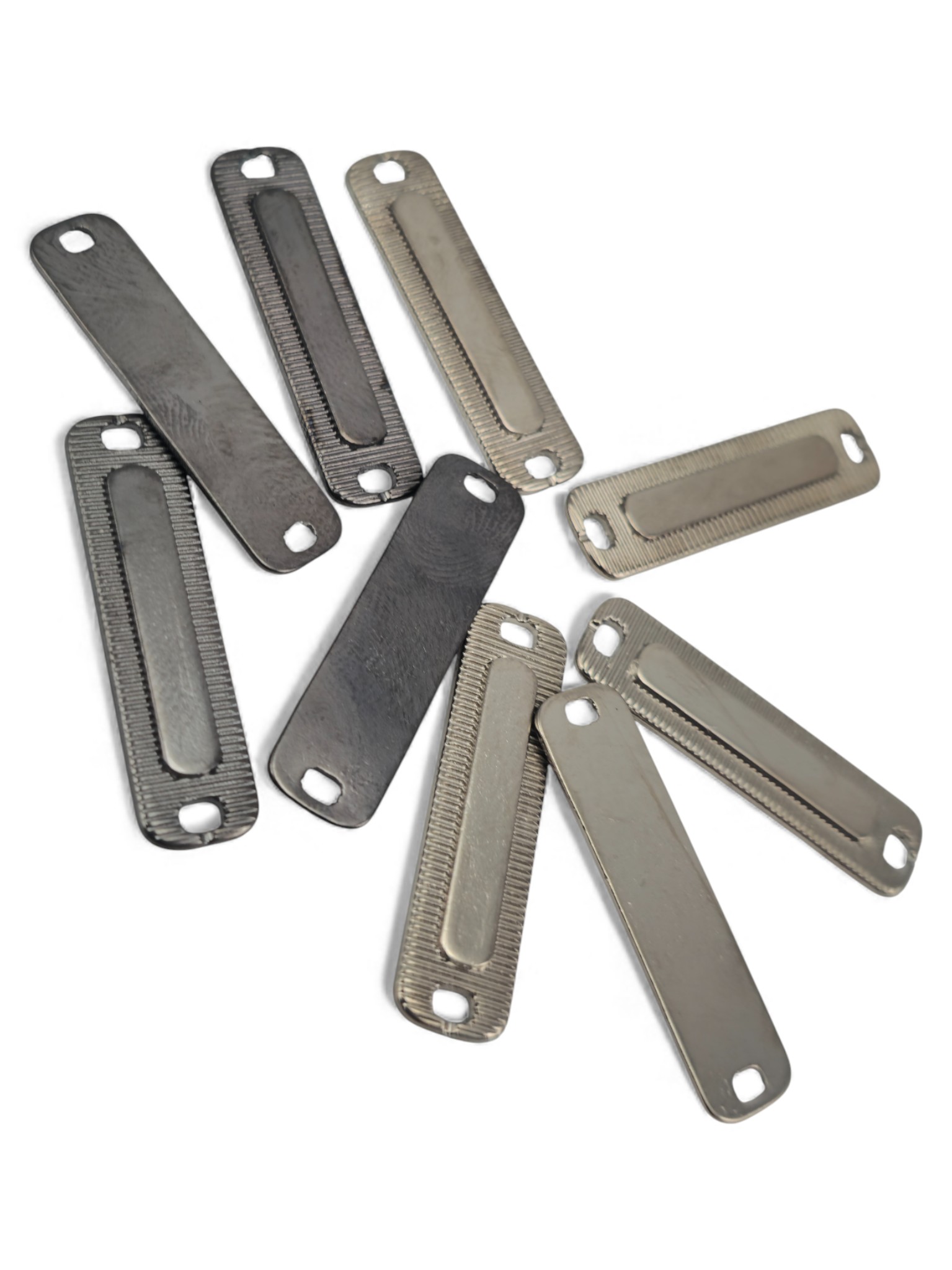 Serrated Metal Plate 29.6 mm x 7.7 mm