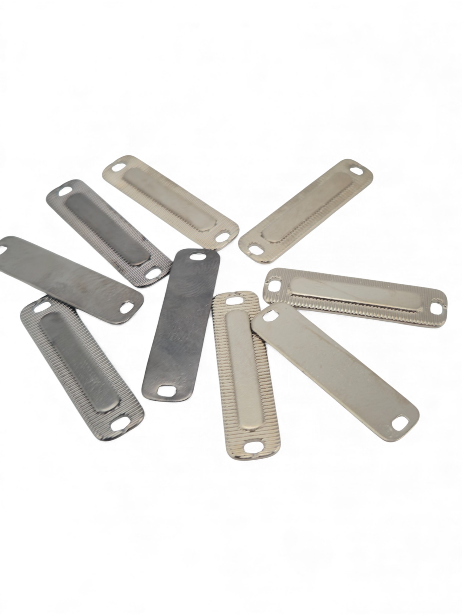 Serrated Metal Plate 29.6 mm x 7.7 mm