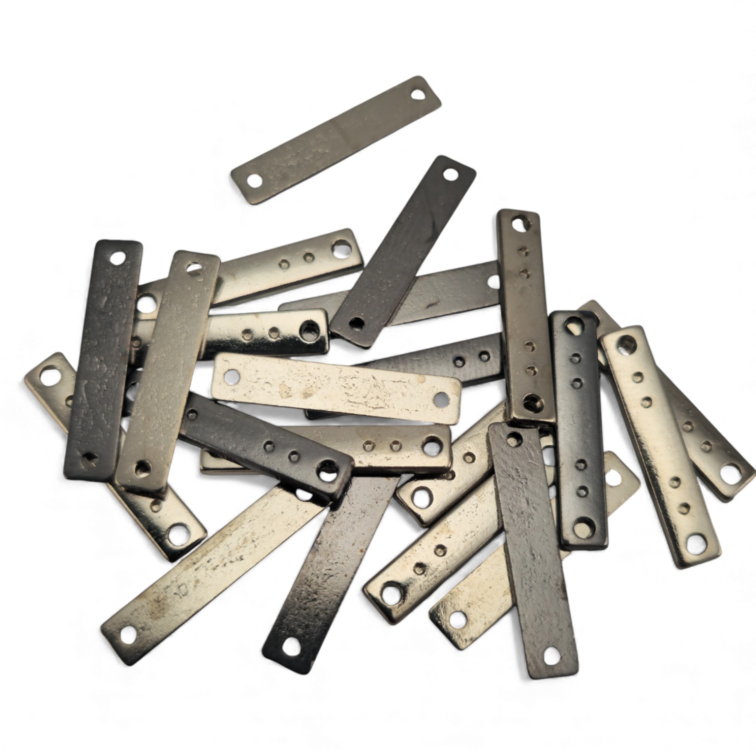 Metal Plate with 2 holes 20 mm x 4 mm