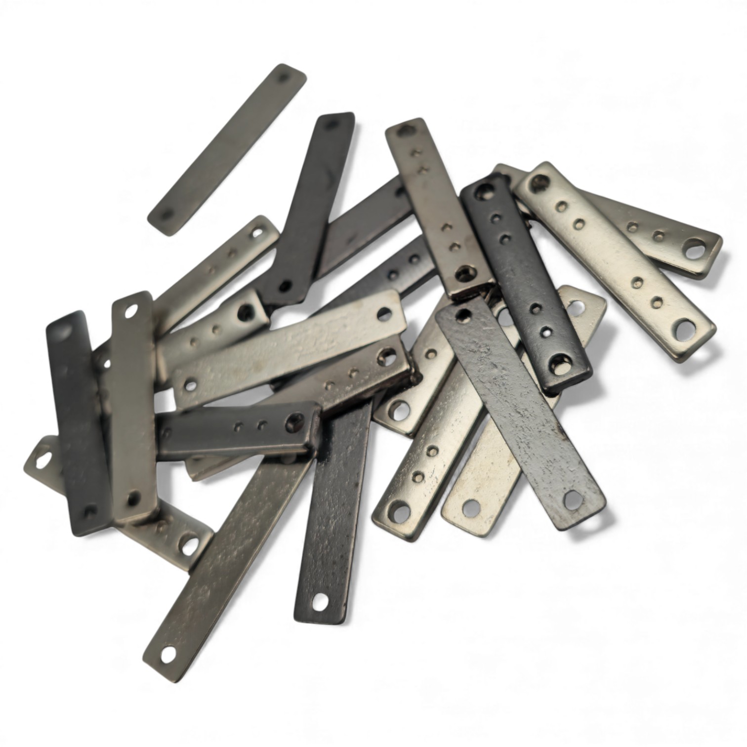 Metal Plate with 2 holes 20 mm x 4 mm