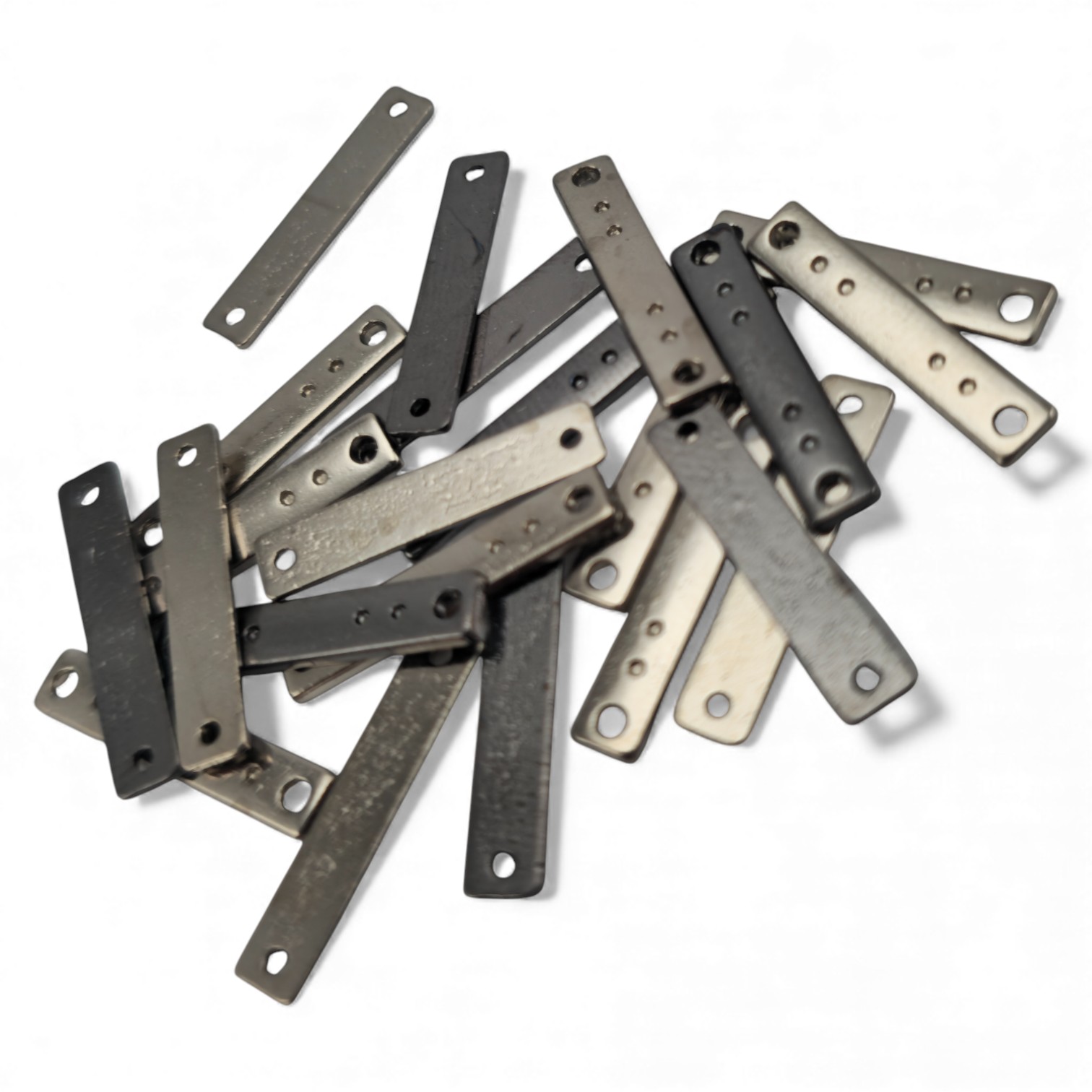 Metal Plate with 2 holes 20 mm x 4 mm