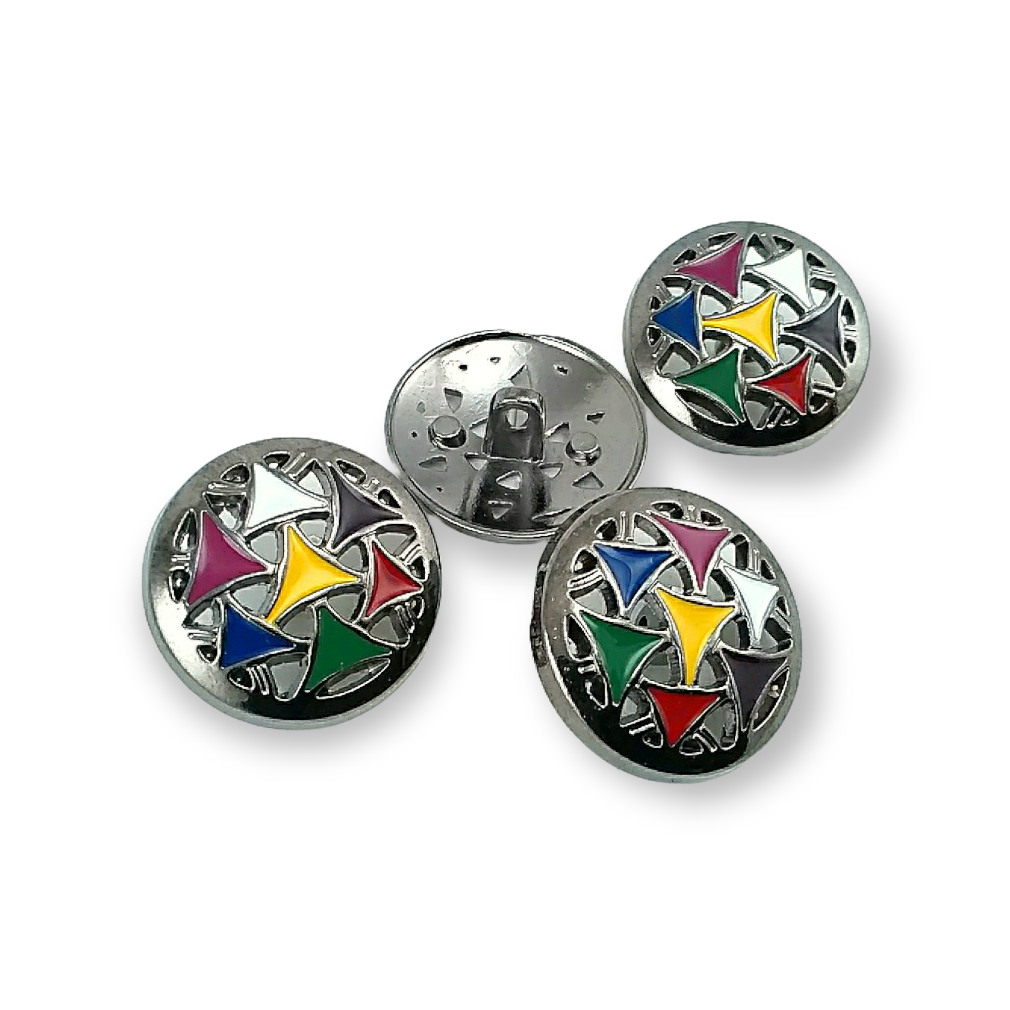 Enamel Shank Buttons - Coat and Jacket Buttons 27 mm 44 L B 123