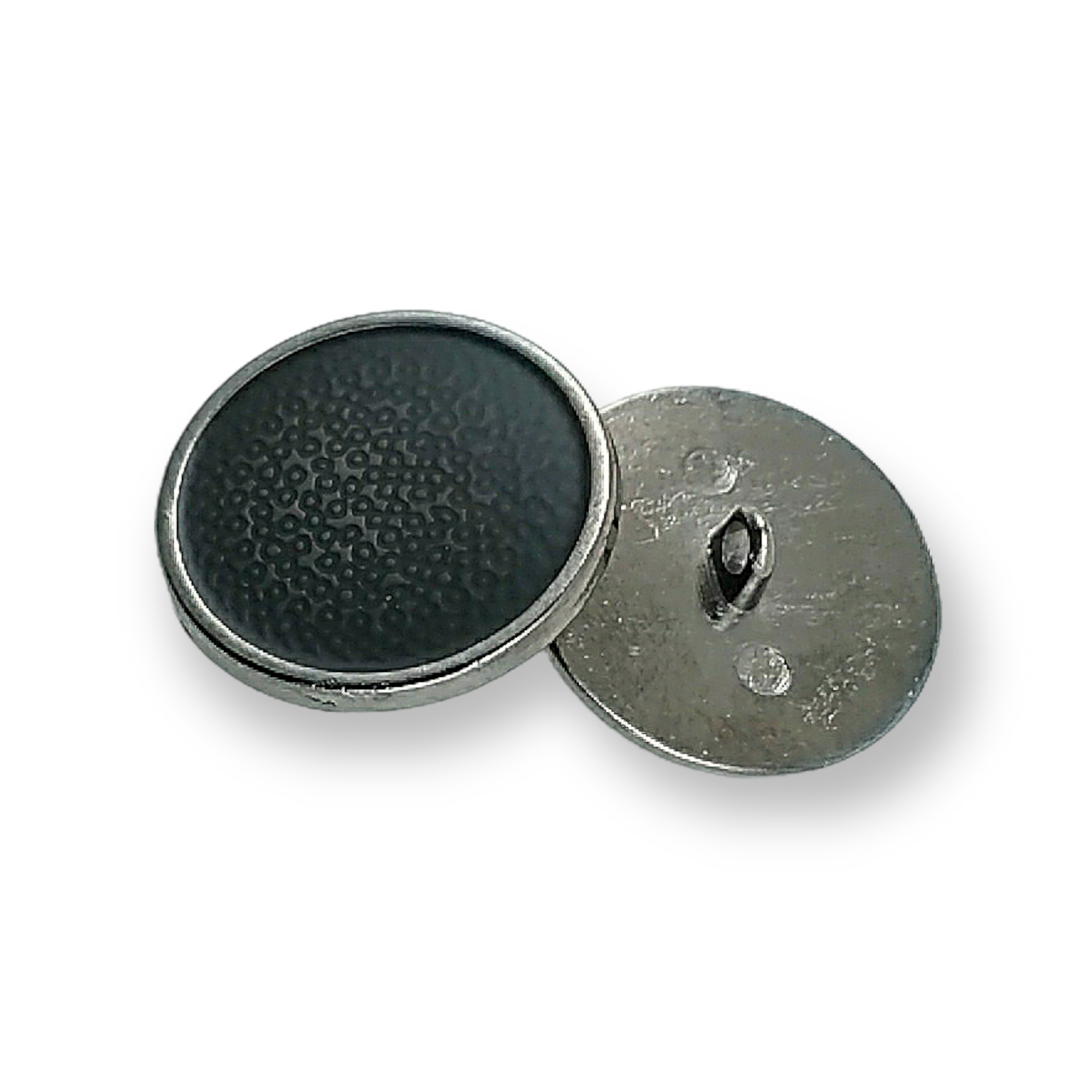 Kaban ve Mont Düğmesi Şeffaf Mineli Düğme 25 mm 40 boy B 23
