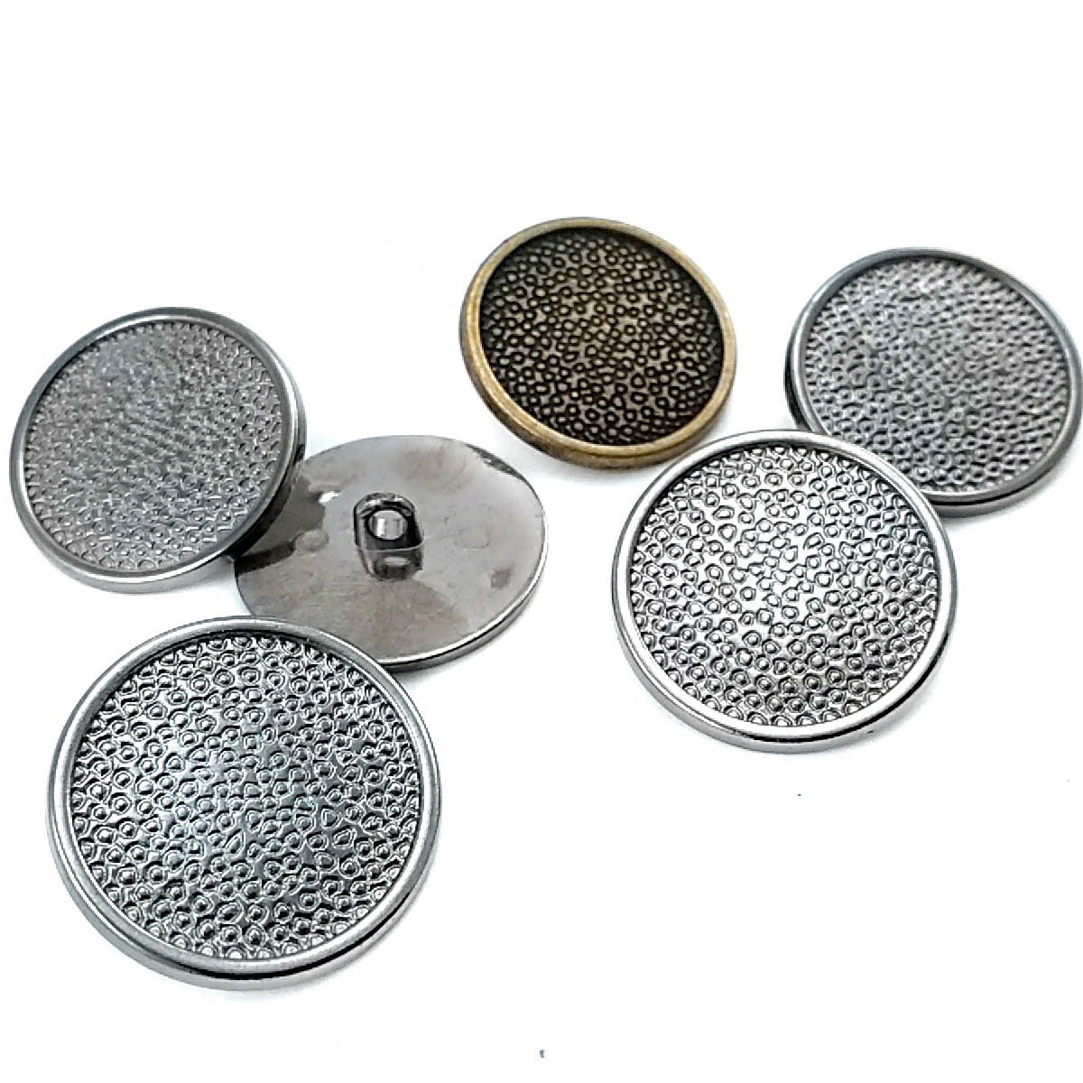 Kaban ve Mont Düğmesi Şeffaf Mineli Düğme 25 mm 40 boy B 23
