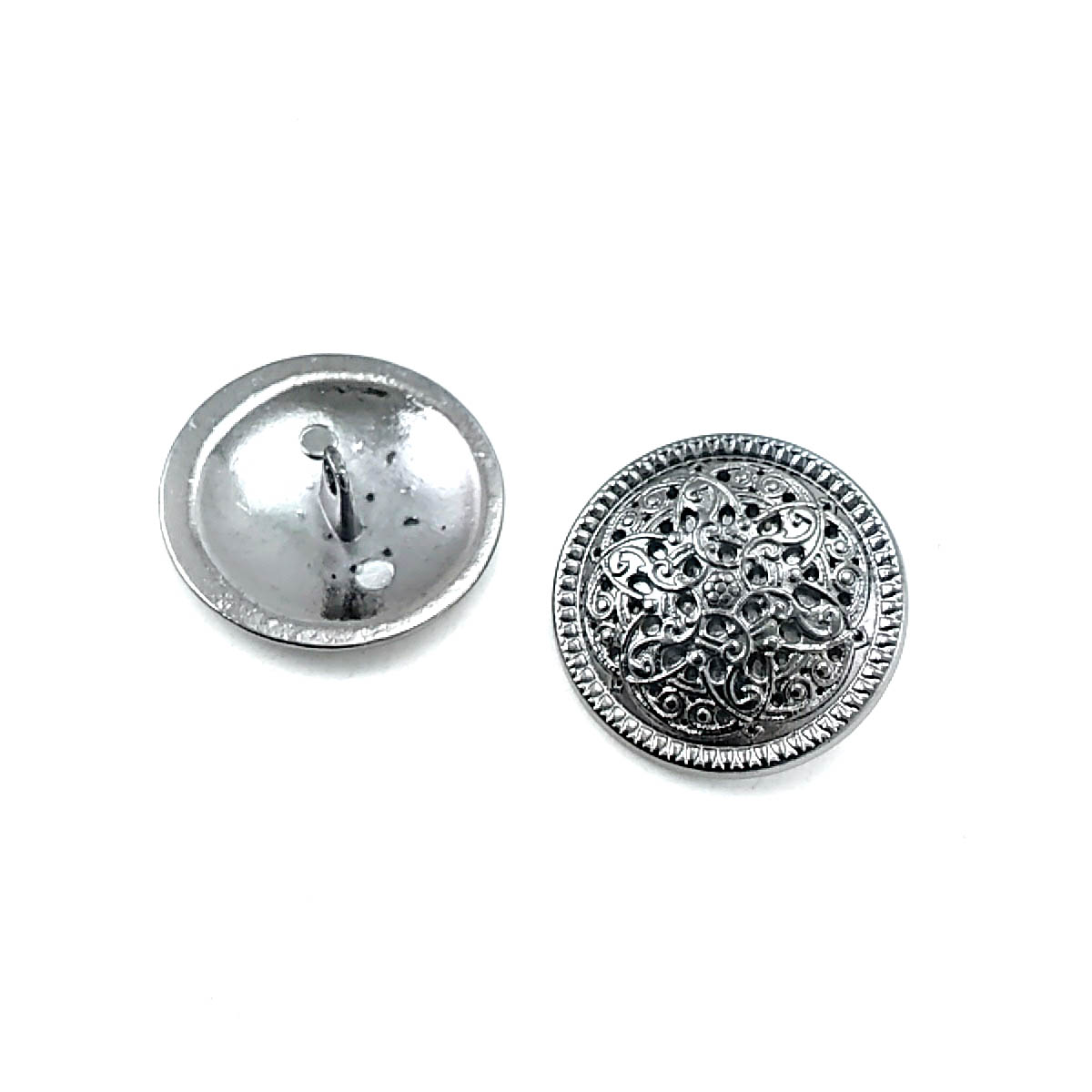 Coat and Coat Shank Button Decorative Patterned 28 mm 44 L B 39