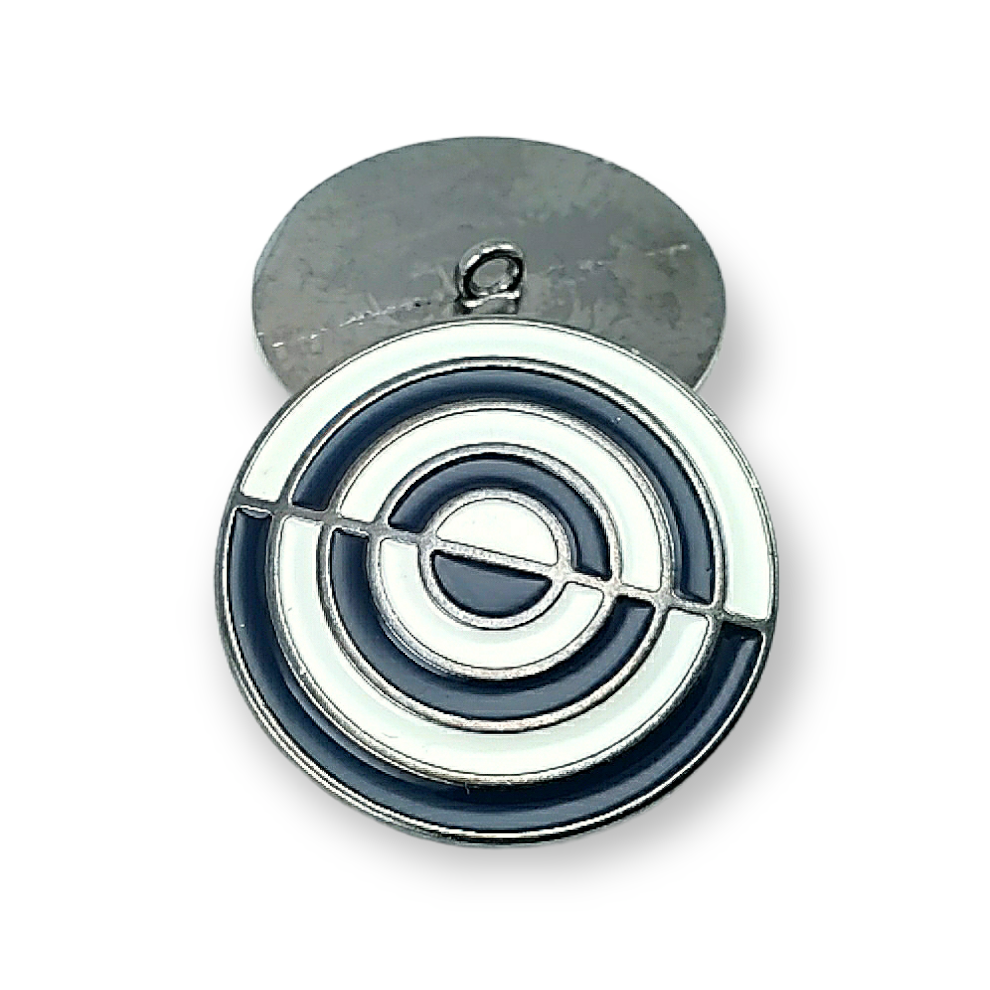 Enamel Large Size Button Coat and Trench Coat Button 40 mm 64 L B 54 Enamel Large Size Button Coat and Trench Coat Button 40 mm 64 L B 54
