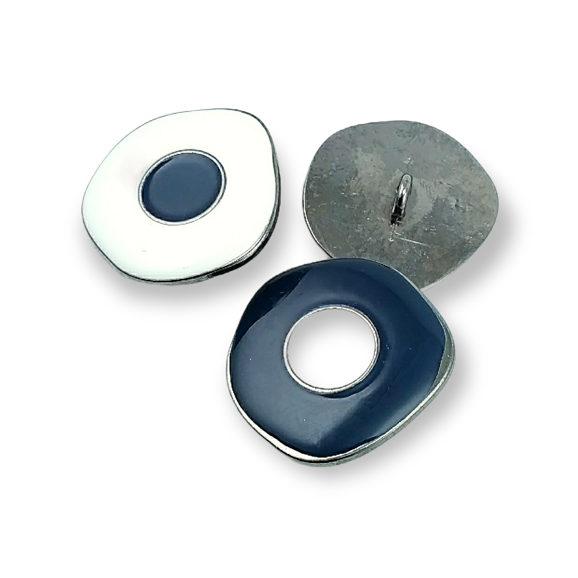 Enamel Large Size Coat Button 30 mm - 46 L  Jacket Button B 56