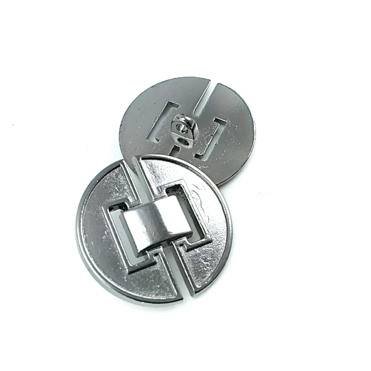 Enamel Coat and Leather Coat Button 30 mm - 48 L B 58