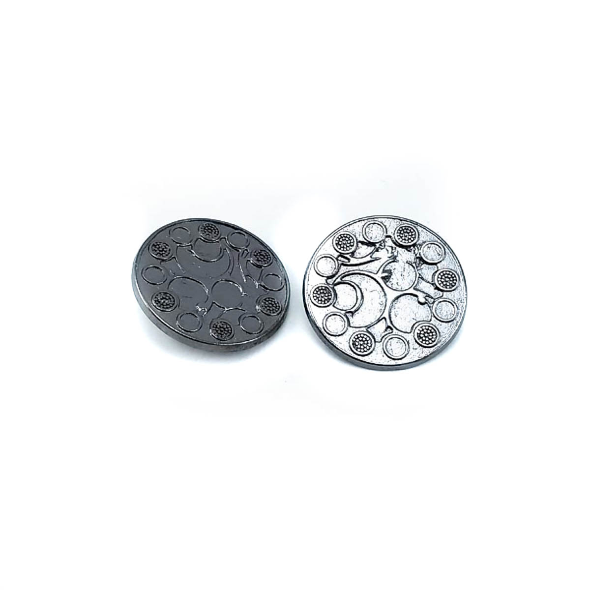 26 mm Shank Button front and detail view