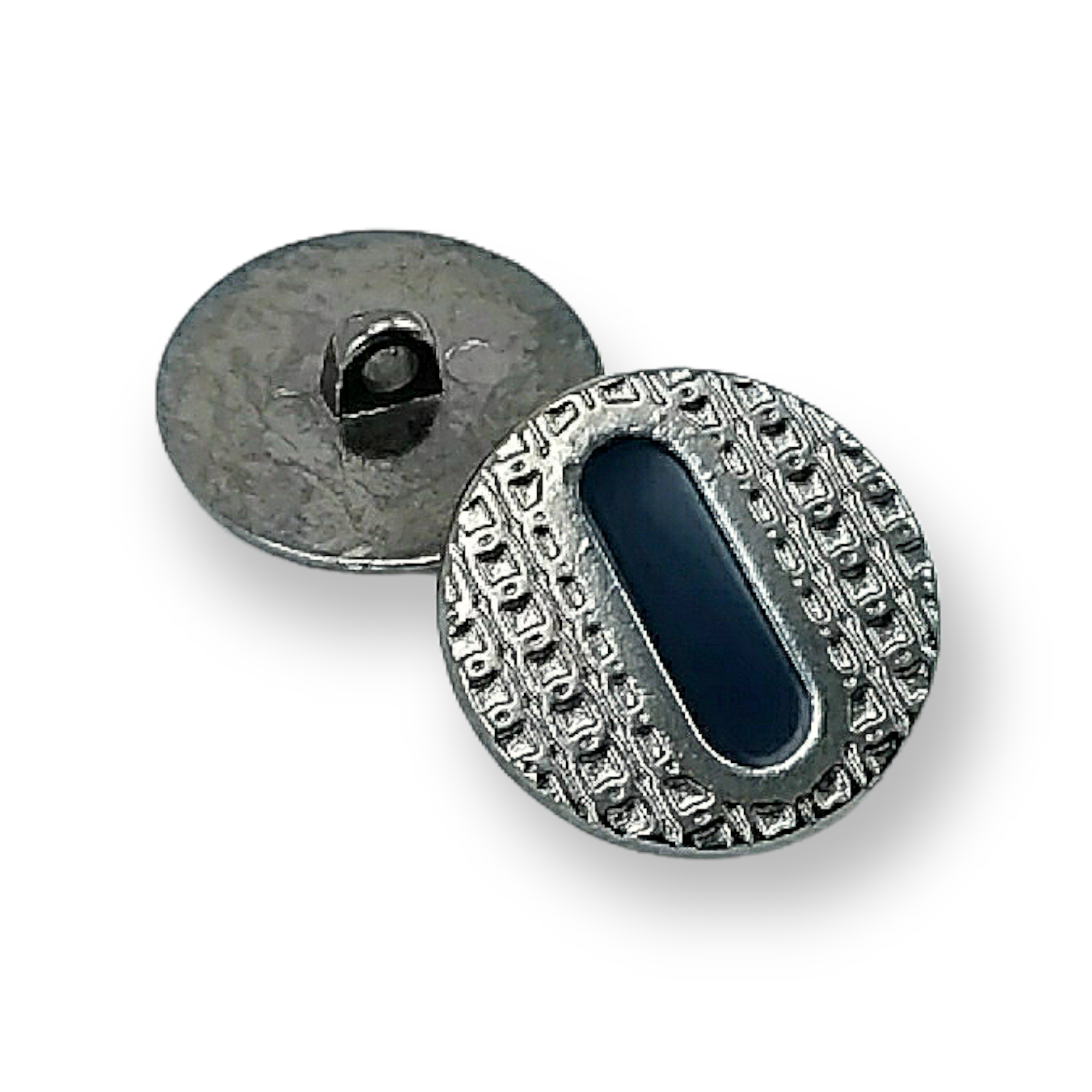 Coat Cufflink Zamak Enamel Jacket Button 23 mm 36 L B 86