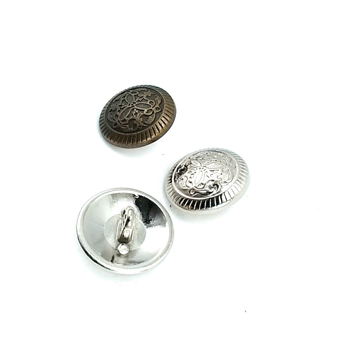 22 mm Shank Button front and detail view