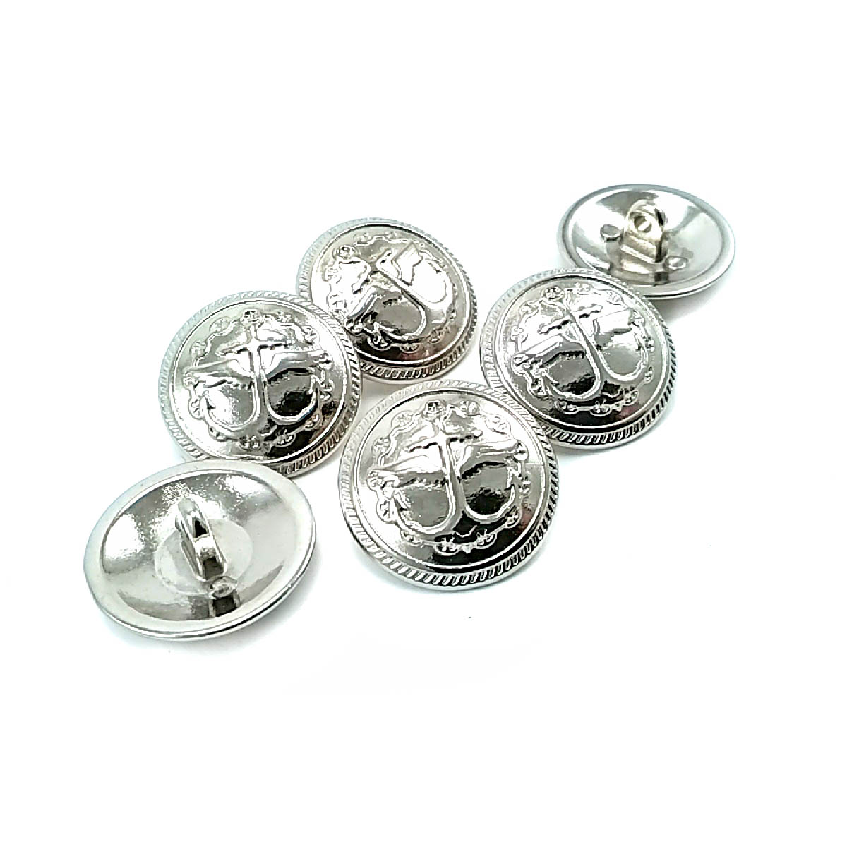 23 mm Shank Button product image 23 mm Shank Button front and detail view