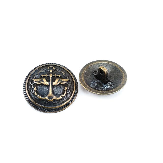 23 mm Shank Button front and detail view