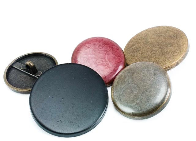 28 mm Enamel / Colored Shank Button product image 28 mm Enamel / Colored Shank Button front and detail view