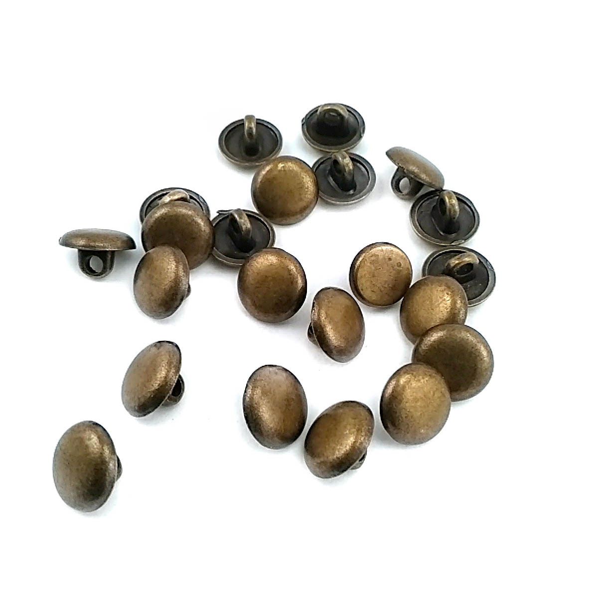 10 mm Shank Button front and detail view