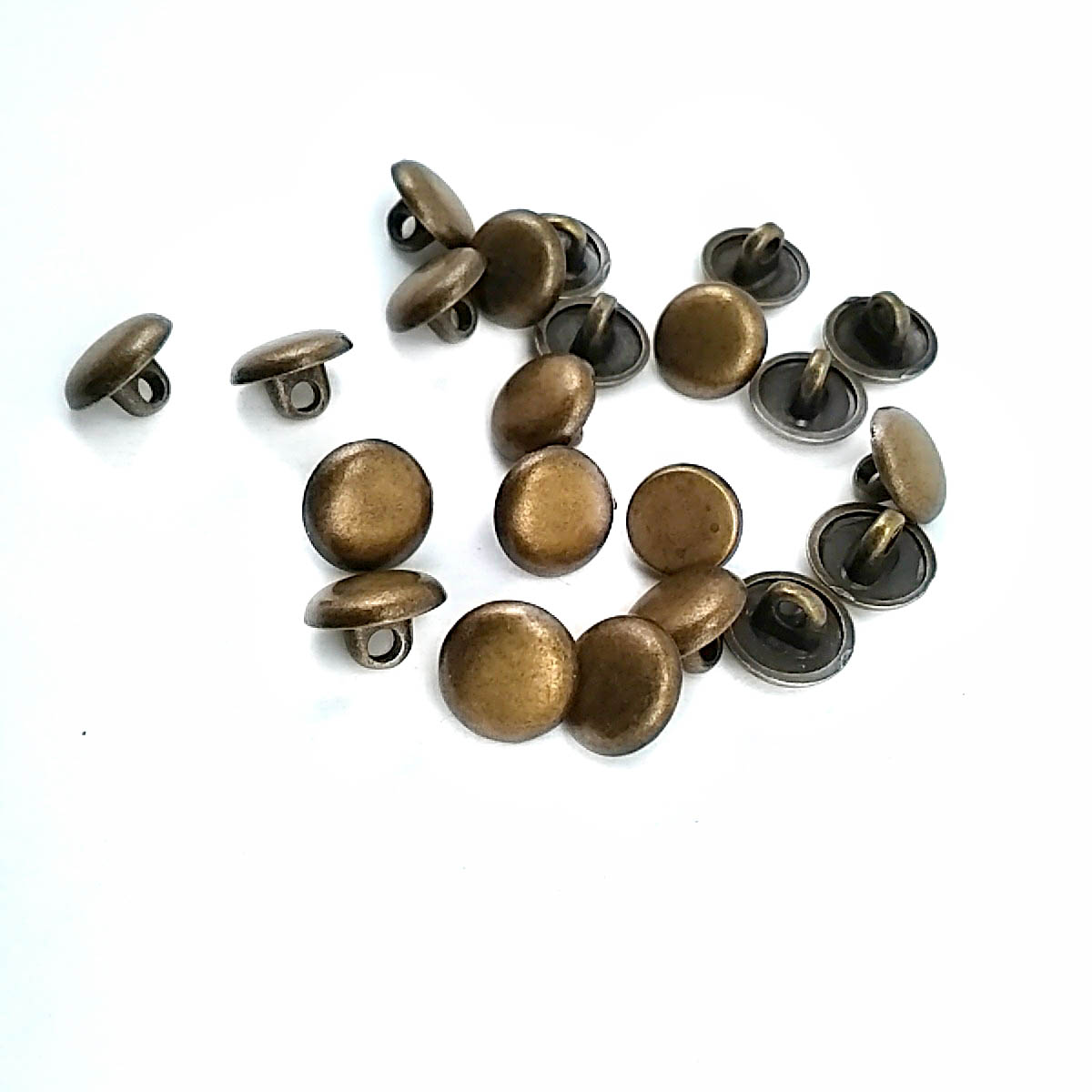 10 mm Shank Button front and detail view