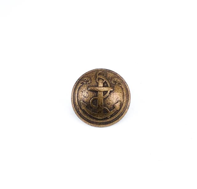 17 mm - 27 length Ship Anchor Design Metal Foot Button 17 mm - 27 length Ship Anchor Design Metal Foot Button