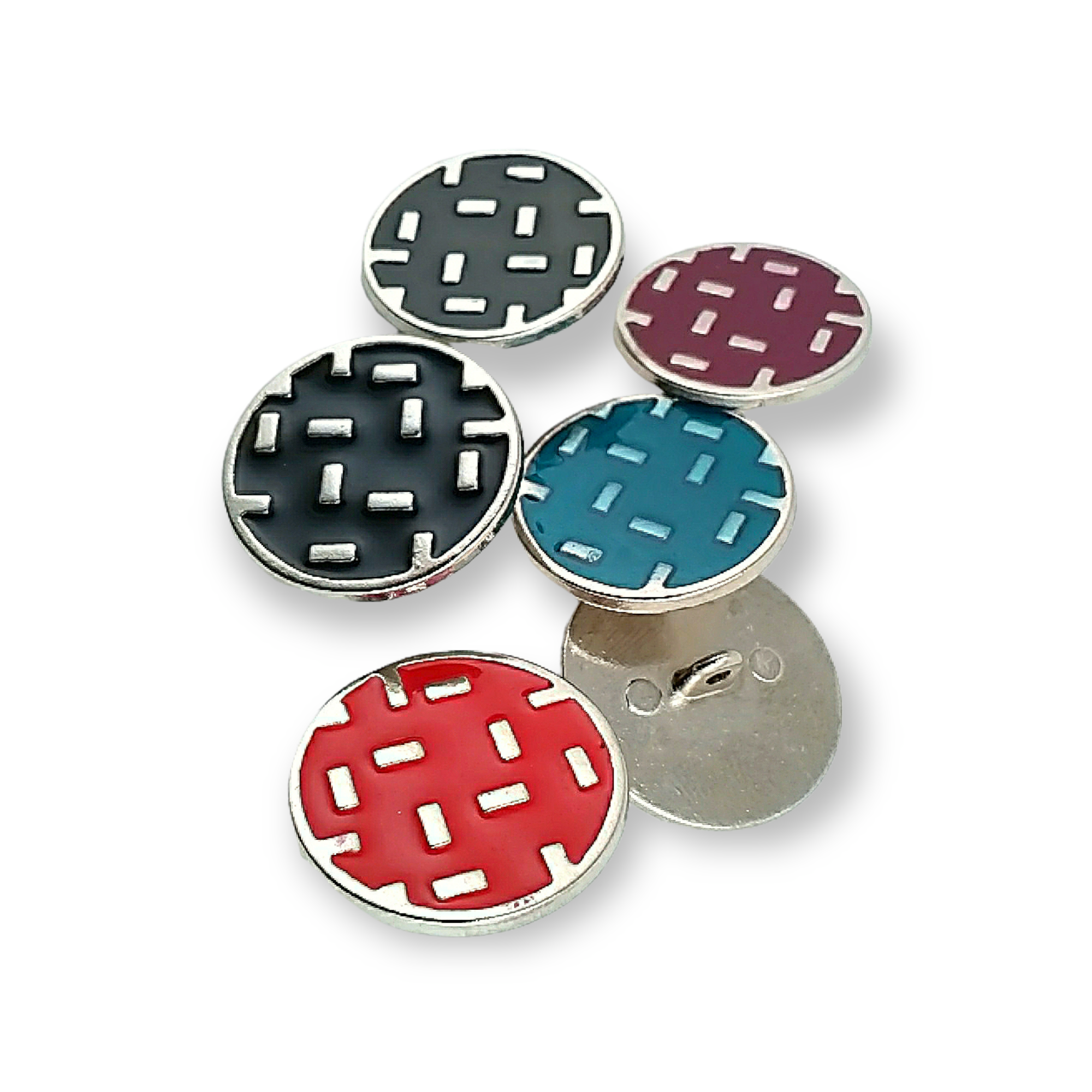 Mont ve Ceket Düğmesi Ayaklı Metal Düğme Mineli 25 mm - 40 boy  E 1078