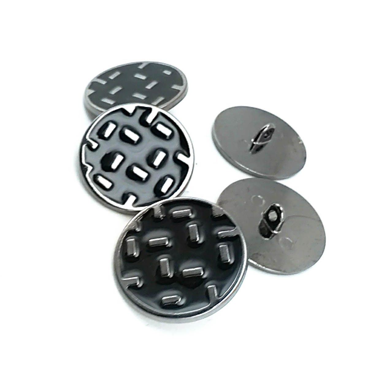 Mont ve Ceket Düğmesi Ayaklı Metal Düğme Mineli 25 mm - 40 boy  E 1078