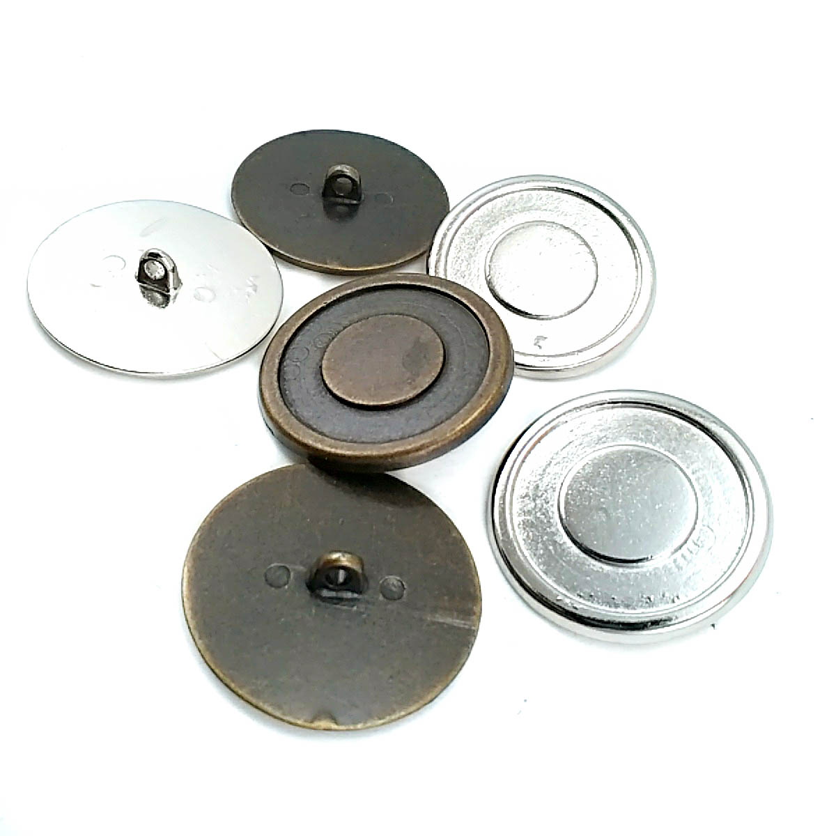 33 mm Enamel / Colored Shank Button product image 33 mm Enamel / Colored Shank Button front and detail view
