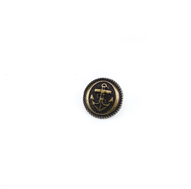 12 mm Shank Button product image 12 mm Shank Button front and detail view