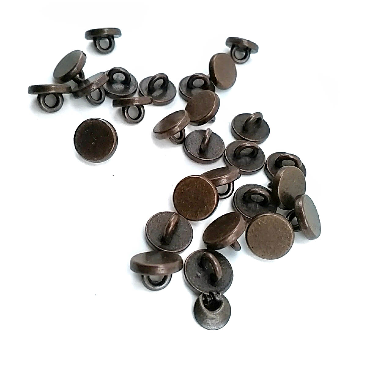 9 mm Shank Button front and detail view