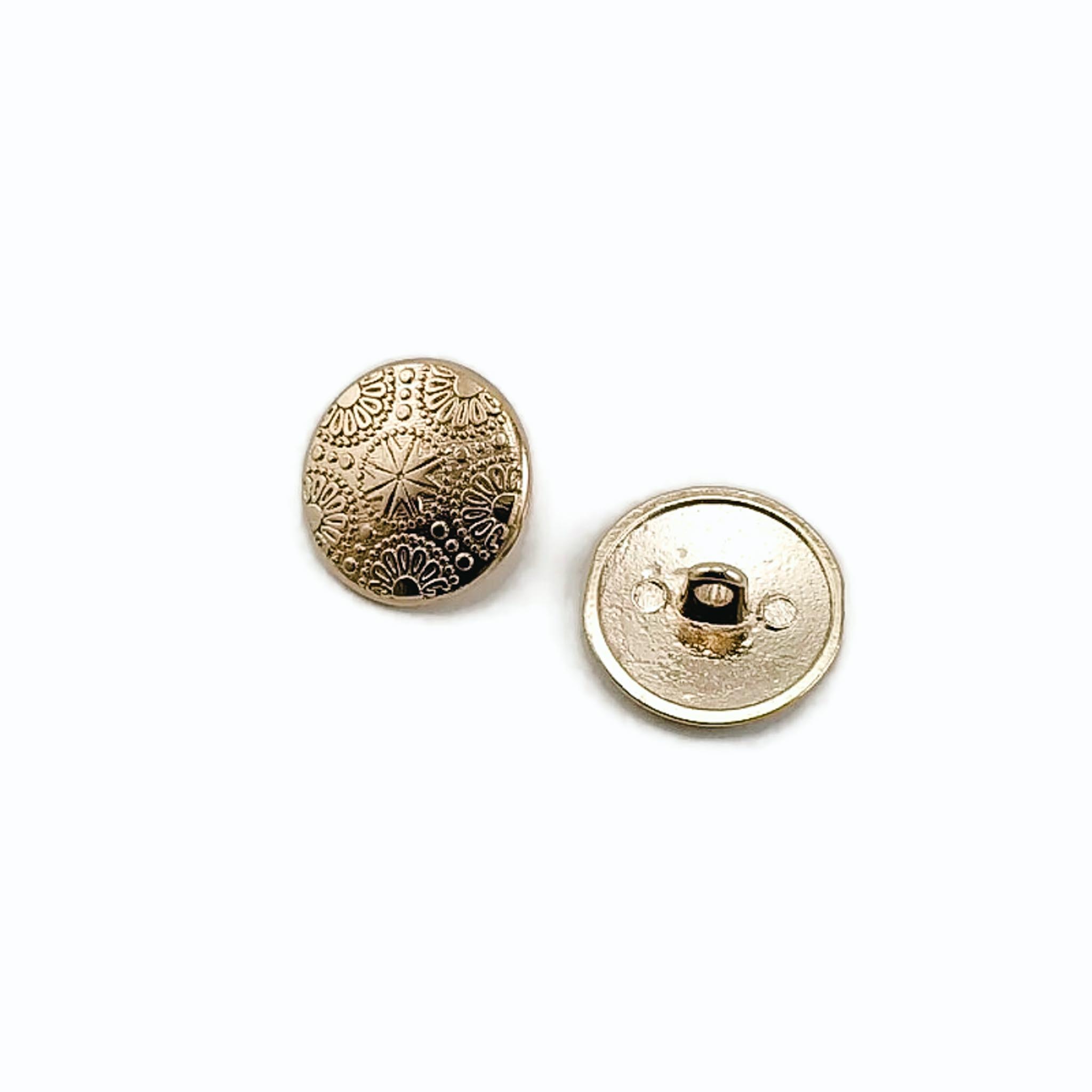 20 mm Shank Button product image 20 mm Shank Button front and detail view
