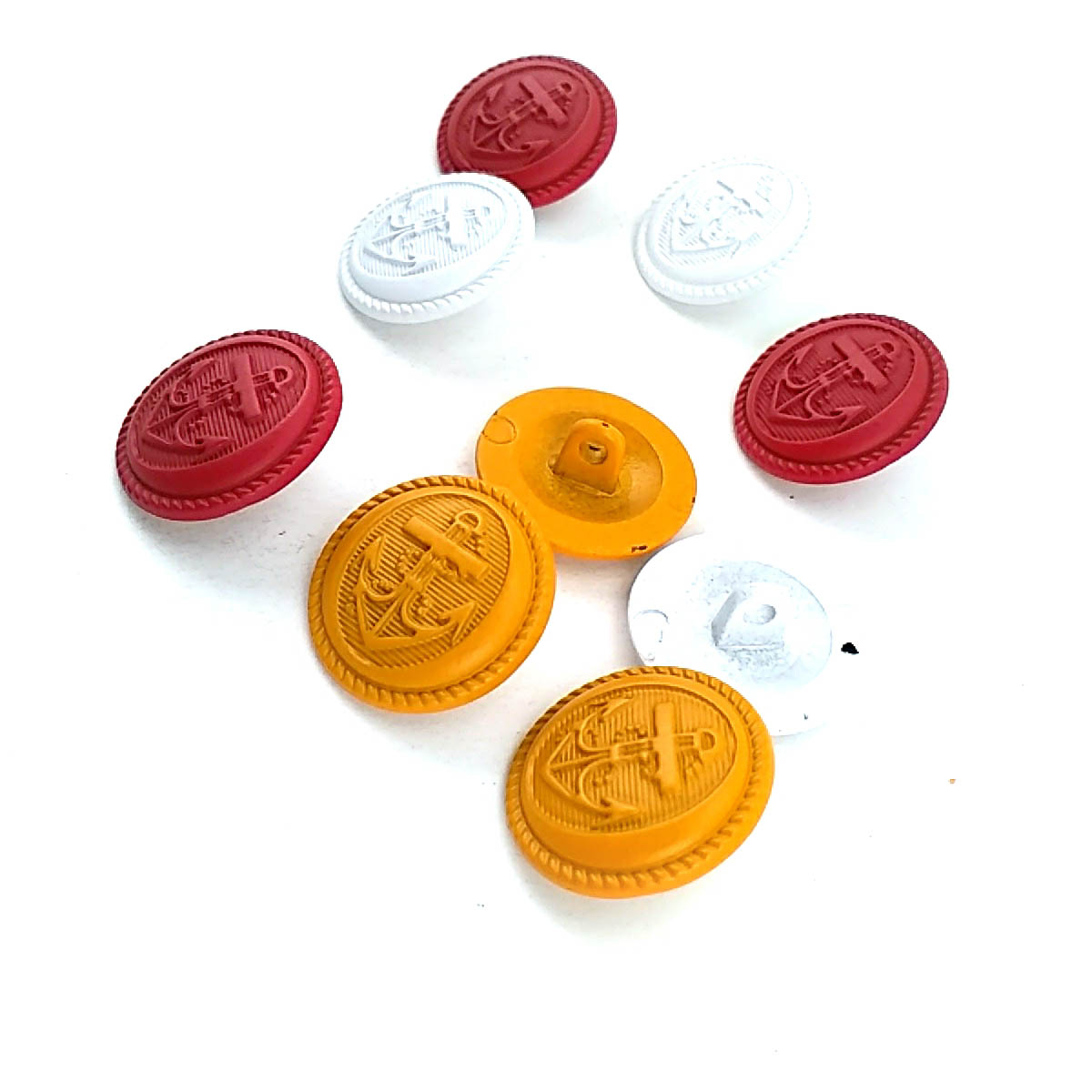 18 mm Shank Button product image 18 mm Shank Button front and detail view