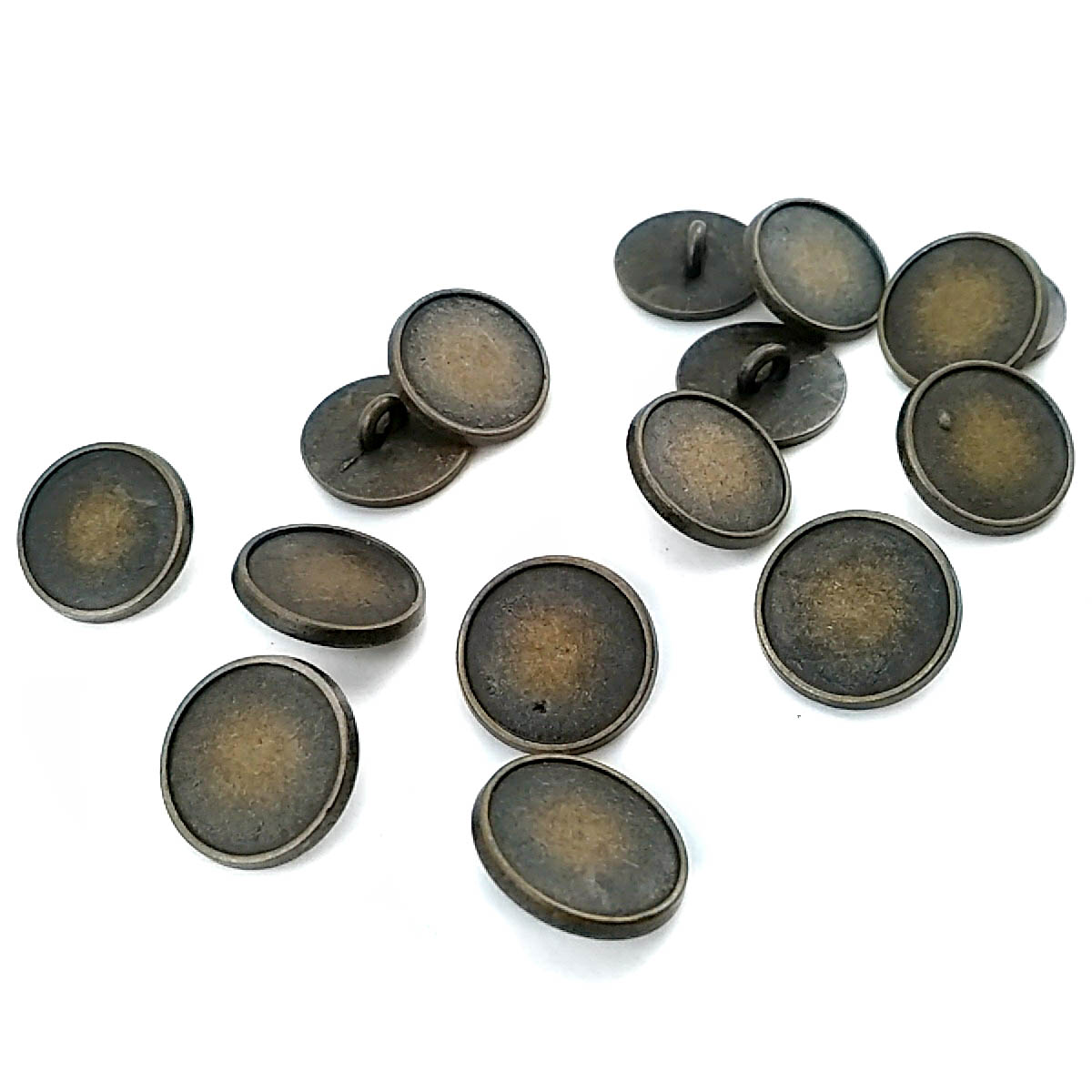 15 mm Ayaklı Düğme ön ve detay görünümü