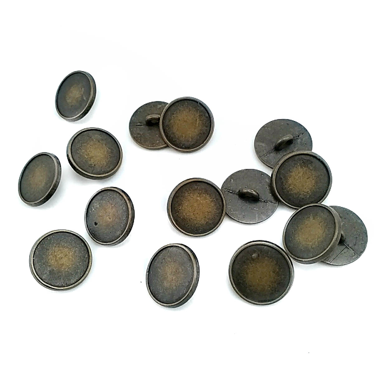 15 mm Ayaklı Düğme ön ve detay görünümü
