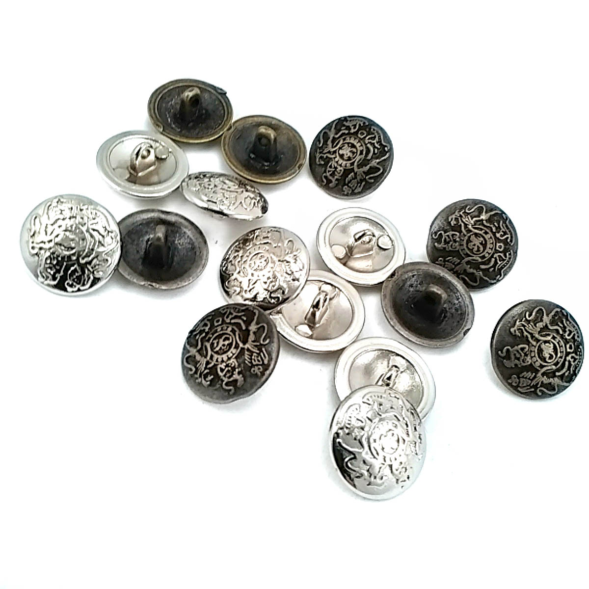 19 mm Shank Button product image 19 mm Shank Button front and detail view