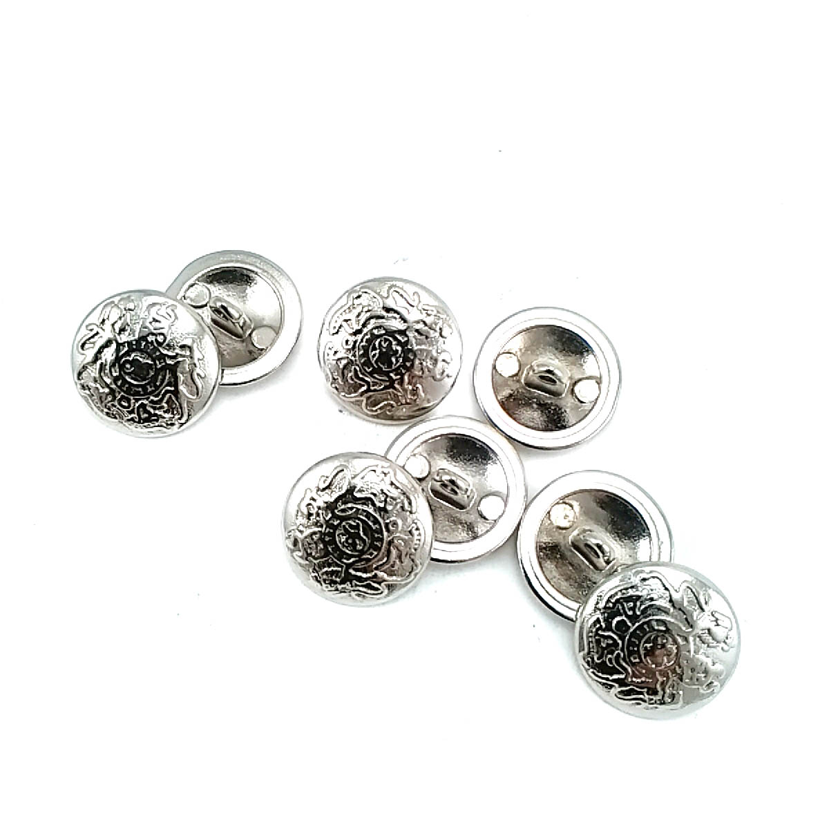 19 mm Shank Button front and detail view