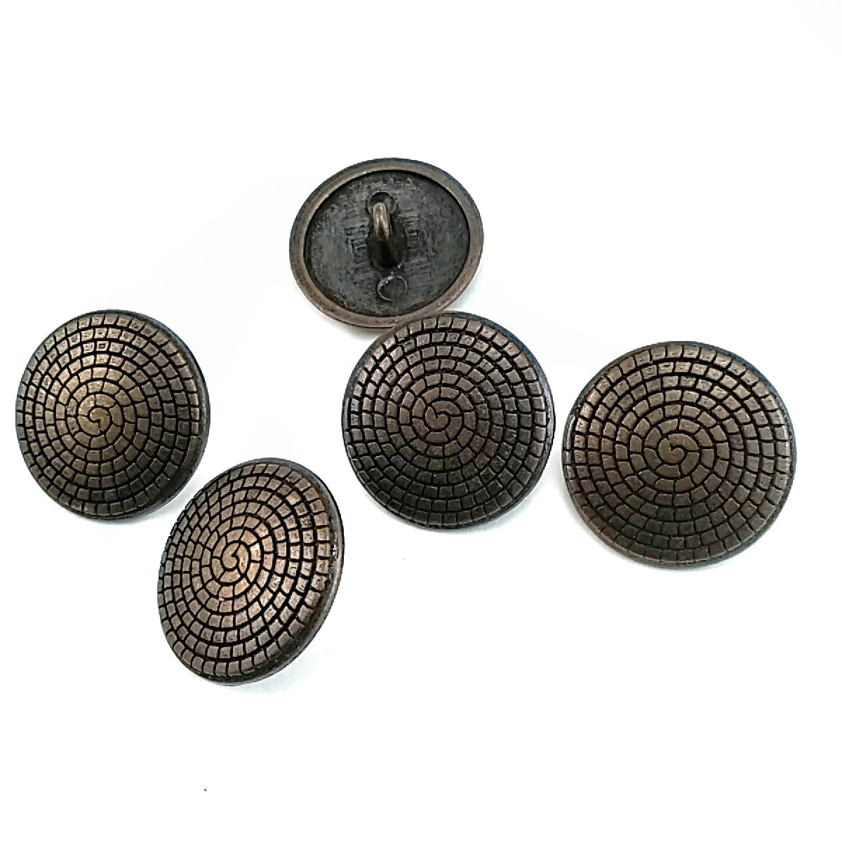 Shank Button Spiral Pattern 20 mm - 32 L E 119 Shank Button Spiral Pattern 20 mm - 32 L E 119