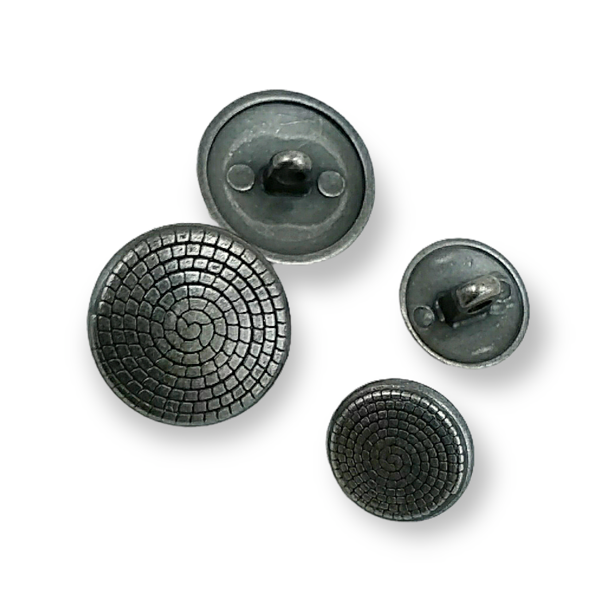 Shank Button Spiral Pattern 20 mm - 32 L E 119 Shank Button Spiral Pattern 20 mm - 32 L E 119