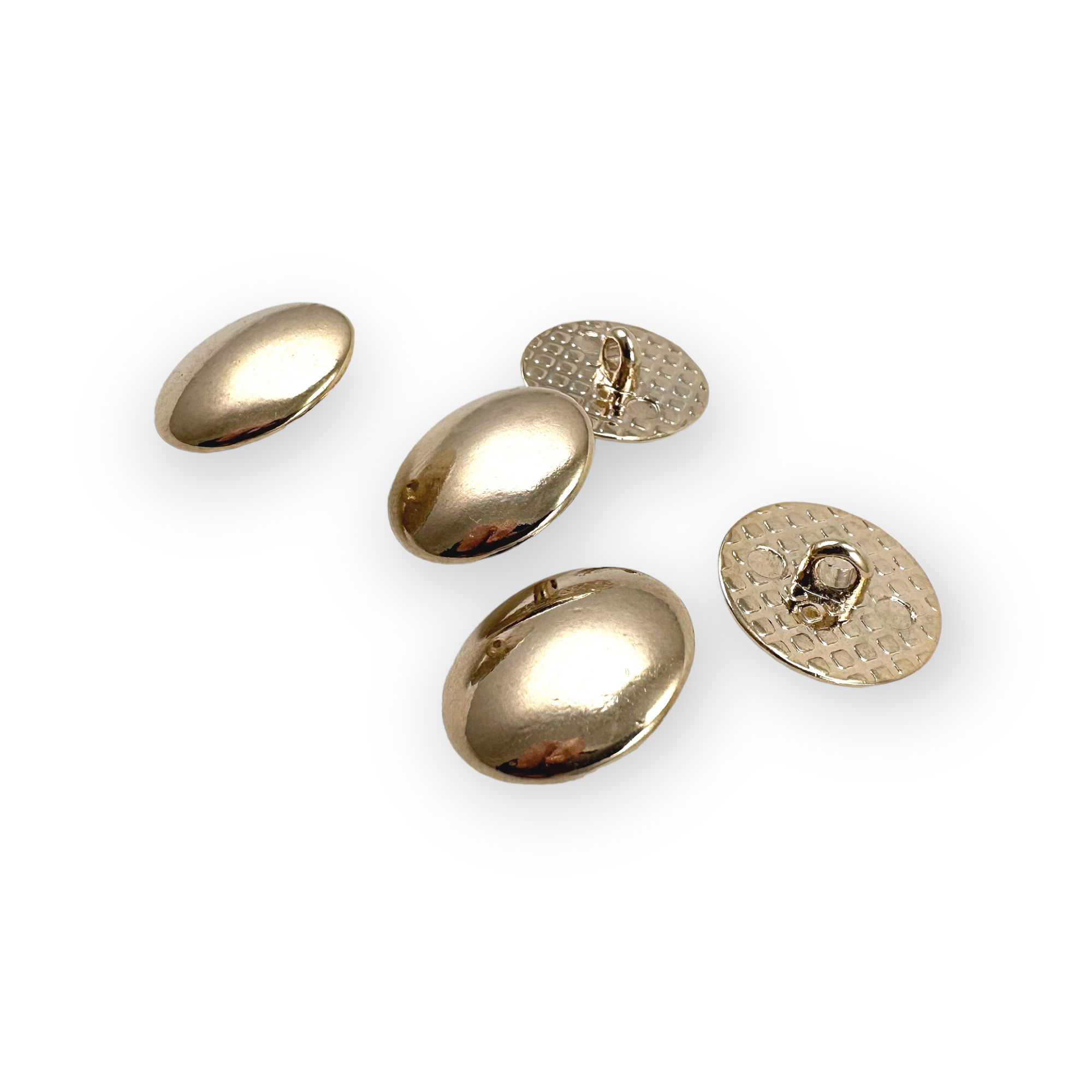 Slightly Curved Metal Shank Button 17 mm - 28 L E 1196 Slightly Curved Metal Shank Button 17 mm - 28 L E 1196