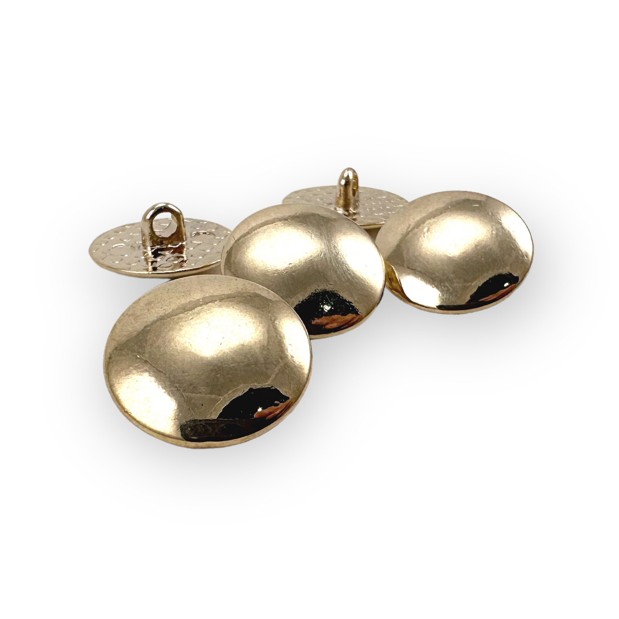 Slightly Curved Metal Shank Button 17 mm - 28 L E 1196 Slightly Curved Metal Shank Button 17 mm - 28 L E 1196