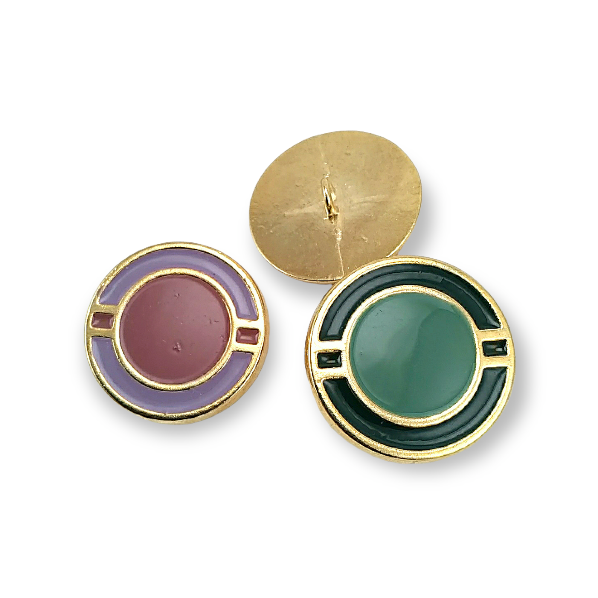 Mineli Düğme 34 mm - 54 boy Kaban ve Palto Düğmesi E 1208