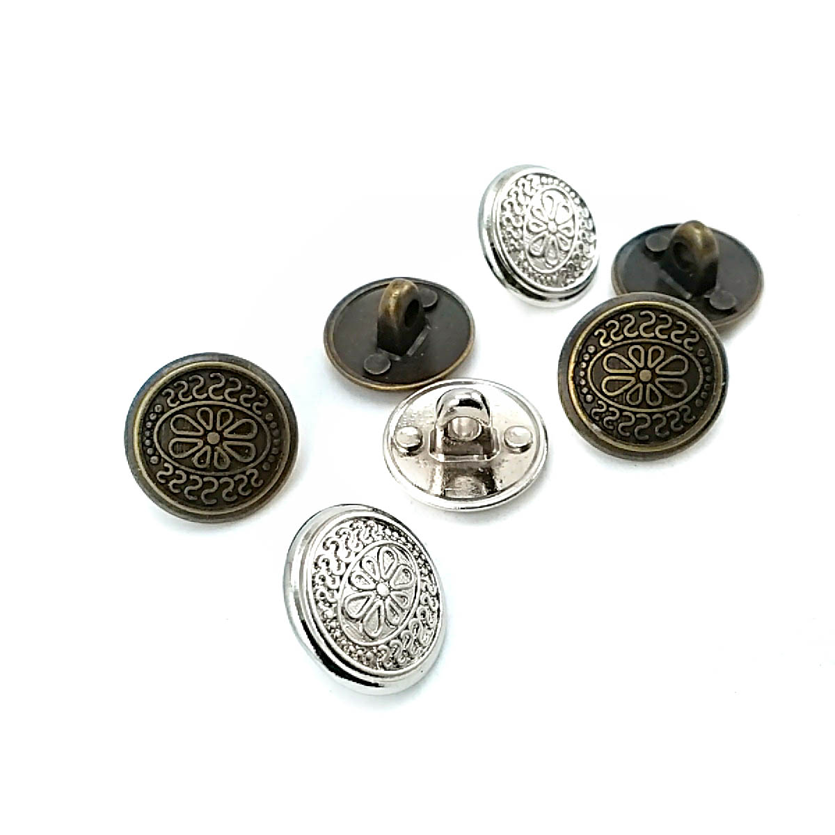 20 mm Shank Button front and detail view