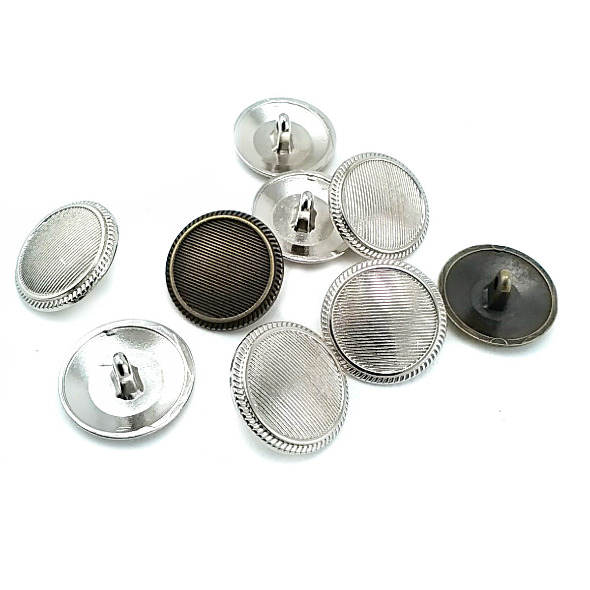 20 mm Shank Button front and detail view