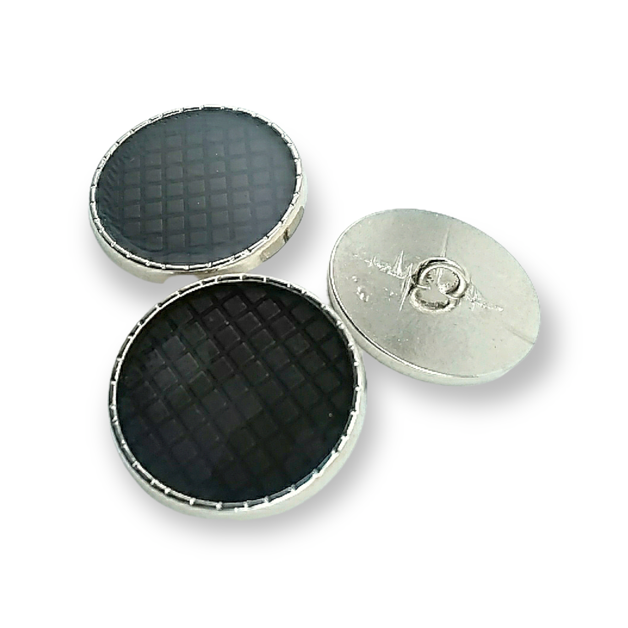 Mineli Ayaklı Düğme 25 mm 40 Boy Metal Mont ve Ceket Düğmesi E 1244