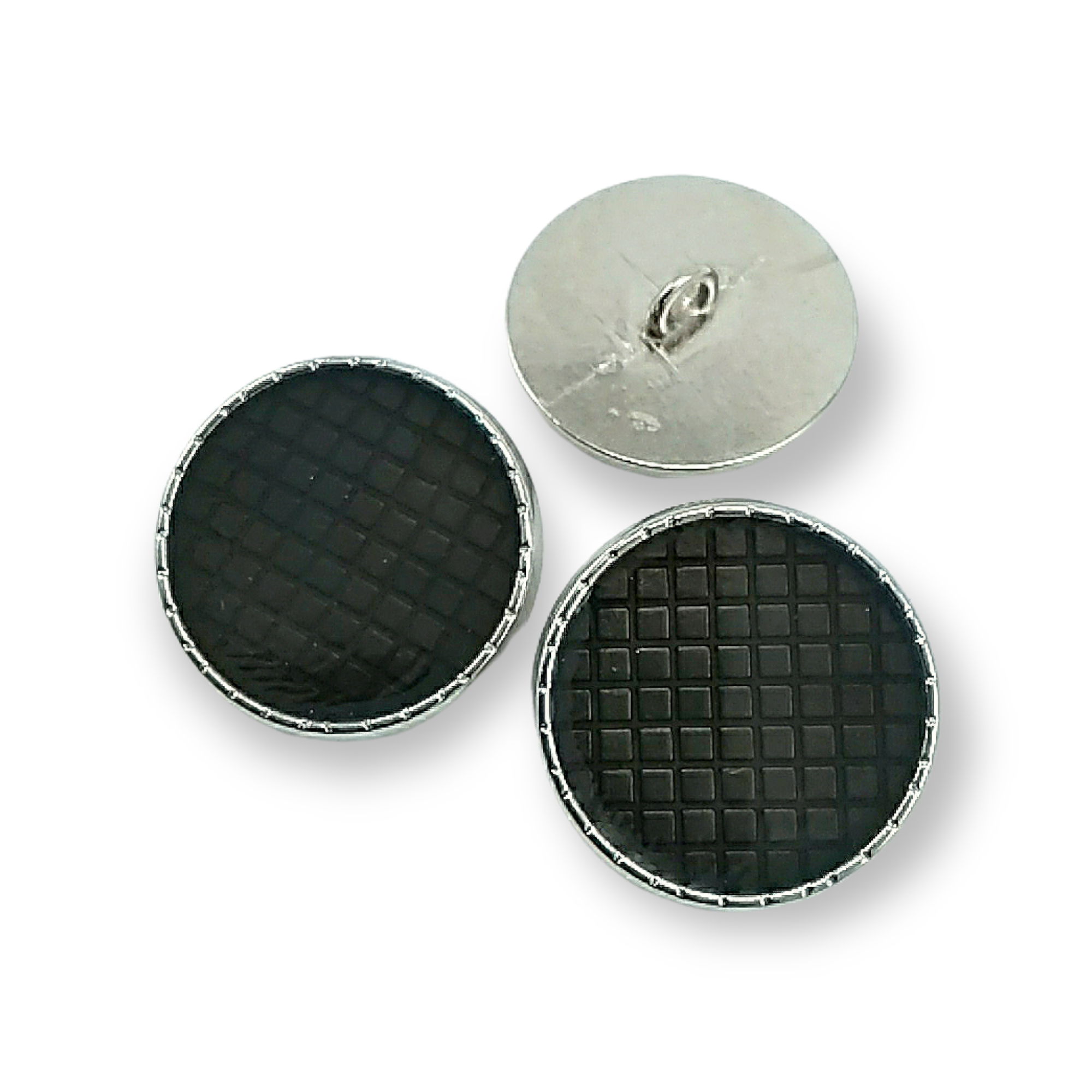 Mineli Ayaklı Düğme 25 mm 40 Boy Metal Mont ve Ceket Düğmesi E 1244